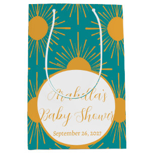 Boho Little Ray von Sun Turquoise Baby Shower Mittlere Geschenktüte