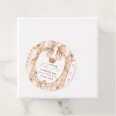 Boho Little Süsse Pie Erntedank Babydusche Geschenkanhänger (Beispiel)