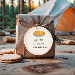 Boho Little Süsse Pie Erntedank Babydusche Geschenkanhänger