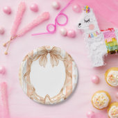 Boho Little Süsse Pie Erntedank Babydusche Pappteller (Party)