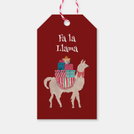 Boho Llama Alpaca Capybara Hand-Illustrierte Weihn Geschenkanhänger