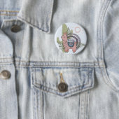 Boho Llama Button (Beispiel)