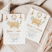 Boho Llama mamma Kinderzimmer Mobile Babydusche Einladung