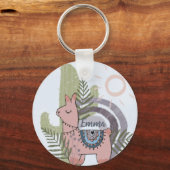 Boho Llama Schlüsselanhänger (Vorderseite)