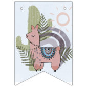 Boho Llama Wimpelkette (Erste Fahne)