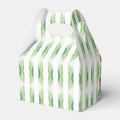 Boho Locally Grown Farmer's Market Baby Shower Geschenkschachtel (Rückseite)