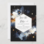 Boho Lovely Celestial Wedding Save The Date (Vorderseite)