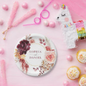 Boho Lush Pampas Grass Paper Teller (Party)