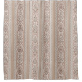Boho Macrame Duschvorhang (Vorderseite)