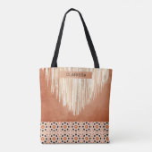 Boho Macrame Southwestern Bachelorette Tasche (Rückseite)
