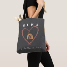 Boho Mama Text w/Moon Feathers and Kid Names