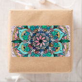Boho Mandala Colorful Watercolor Floral (Insitu)