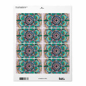 Boho Mandala Colorful Watercolor Floral (Vorne)