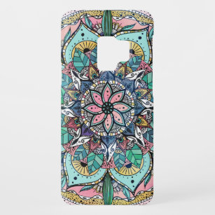 Boho Mandala Colorful Watercolor Floral Case-Mate Samsung Galaxy S9 Hülle