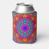 Boho Mandala Custom Can Cooler Dosenkühler (Kanne Rückseite)