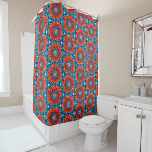 Boho Mandala Energie Duschvorhang