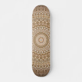Boho Mandala Geometric Skateboard (Vorne)