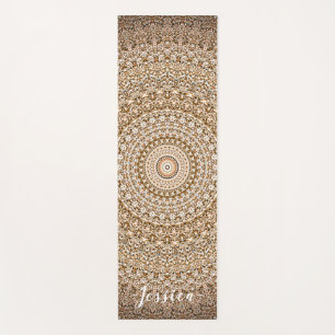 Boho Mandala Geometric Yogamatte