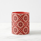 Boho-Mandala-Geometrisches-Blumenmuster Tasse (Zentrum)