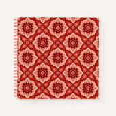 Boho Mandala Geometrisches Muster Notizblock (Vorderseite)
