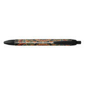 Boho Mandala individuelle Initiale Kugelschreiber (Rückseite)