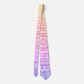 Boho Mandala Krawatte (Rückseite)