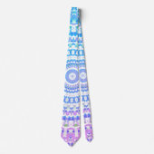 Boho Mandala Krawatte (Vorderseite)