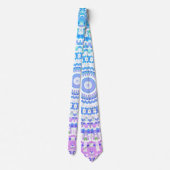 Boho Mandala Krawatte (Rückseite)