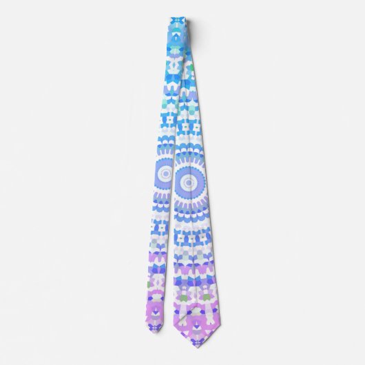 Boho Mandala Krawatte (Rückseite)