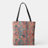Boho Mandala | Monogramm Totbeutel Tasche (Rückseite)