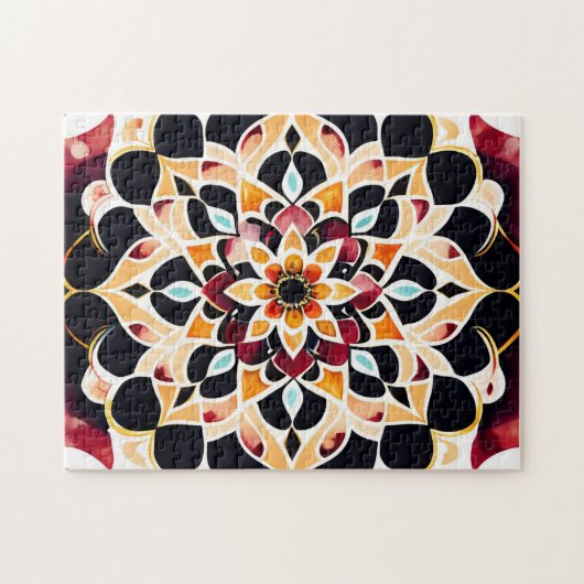 Boho Mandala Puzzle (Horizontal)