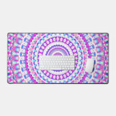 Boho Mandala Schreibtischunterlage (Tastatur & Maus)