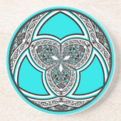 Boho Mandala Tribal Getränkeuntersetzer (Vorne)