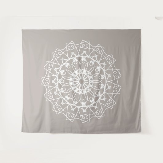 Boho Mandala Uni Dorm Wall Hanging Wandteppich (Vorderseite (Horizontal))