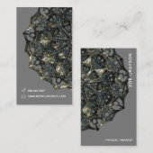 Boho Mandala Yoga Visitenkarte (Vorne/Hinten)