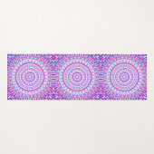 Boho Mandala Yogamatte (Vorderseite (Horizontal))