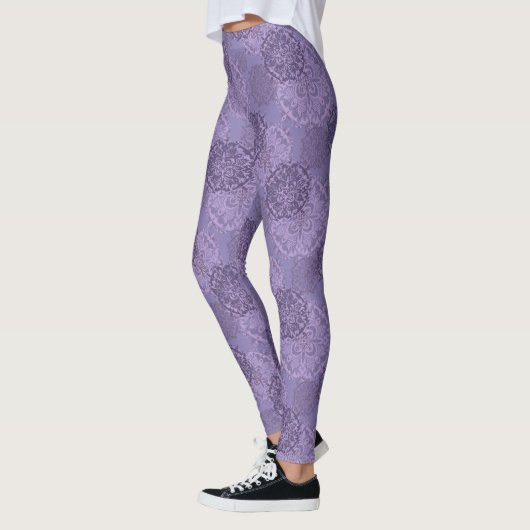 Boho Mandalase Lila Leggings (Links)