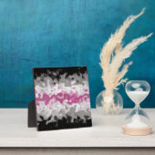 Boho Marble Abstrakte Librafeminine Pride Flag Fotoplatte (InSitu)