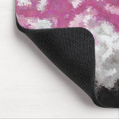 Boho Marble Abstrakte Librafeminine Pride Flag Mousepad (Ecke)