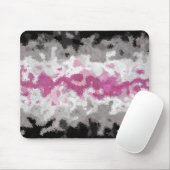 Boho Marble Abstrakte Librafeminine Pride Flag Mousepad (Mit Mouse)