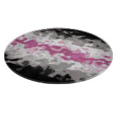 Boho Marble Abstrakte Librafeminine Pride Flag Schneidebrett (Ecke)