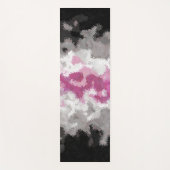 Boho Marble Abstrakte Librafeminine Pride Flag Yogamatte (Vorderseite)
