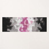 Boho Marble Abstrakte Librafeminine Pride Flag Yogamatte (Vorderseite (Horizontal))