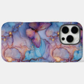 Boho Marble Butterfly iPhone Case-Mate iPhone Hülle (Rückseite (Horizontal))