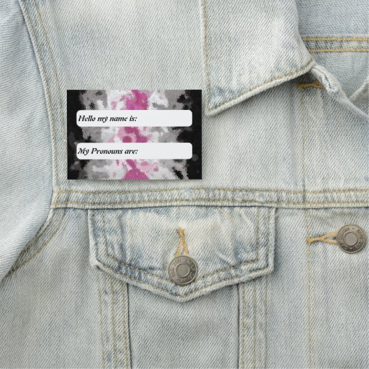 Boho Marbled Flag für die individuelle Librafemini Namensschild (Beispiel)