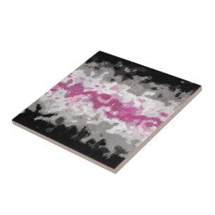 Boho-Marmoriertes abstraktes Librafeminine-Stolzfl Fliese