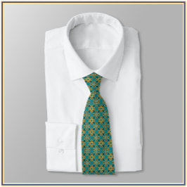 Boho marokkanische Tile Inspiriert Krawatte