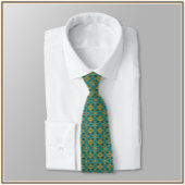 Boho marokkanische Tile Inspiriert Krawatte