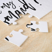 Boho Marsala Floral | Vorschlag von Bridesmaid Puz Puzzle (Seite)