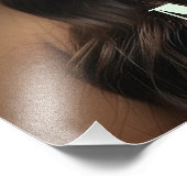 *~* Boho MÄRZ AP53 Headdress AQUAMARINE Fotodruck (Ecke)